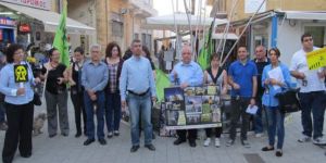 “Nükleere karşı” iki toplumlu eylem gerçekleştirildi