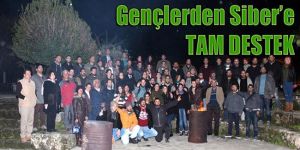 CTP Gençlik Örgütü Girne’de ‘barış ateşi’ yaktı