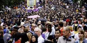 Kilometrekare başına 5 bin kişi