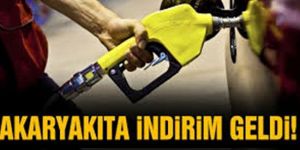AKARYAKIT FİYATLARINDA YİNE İNDİRİM