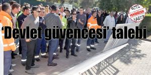 CAS çalışanları eylem yaptı