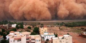 Kum fırtınası alarmı