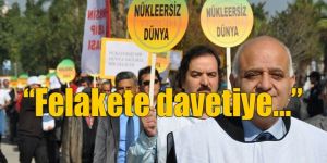 Tabipler, nükleer santrale karşı eylem yaptı