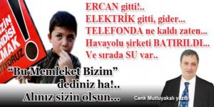 ‘Su’yu da özele devrediyorlar !