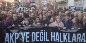“AKP’ye değil halklara güvenlik” 