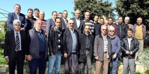 Akıncı, İskele ilçesi muhtarlarıyla buluştu