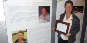 Uludağ, Avrupa Parlamentosunda ödülünü aldı.