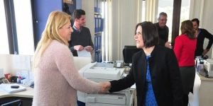 Siber, Girne Belediyesi’ni ziyaret etti