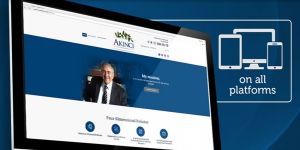 Akıncının web sitesinde İngilizce seçenek