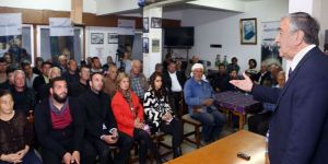 Akıncı, bölgesel toplantılarına Büyükkonukta devam etti