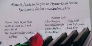 “Fonetik İzdüşümler” Etkinliği