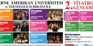 GAÜ 2. Tiyatro Günleri başlıyor