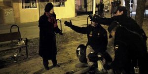 Olaylı gösteride 17 gözaltı