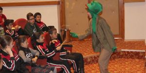 Çocuklar kültür sanatla eğlendi