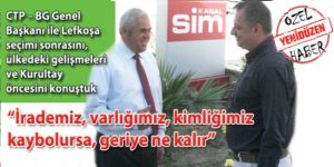 “İrademiz, varlığımız, kimliğimiz kaybolursa, geriye ne kalır”