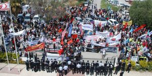 Sendikalar sokağa indi