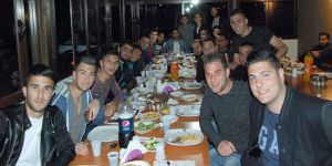 MTG A2 takımı yemekte buluştu