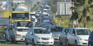 Trafikte 283 bin 300 TL hasar