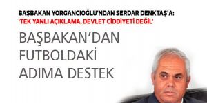 Yorgancıoğlundan FUTBOLA DESTEK