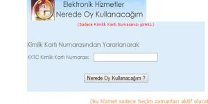 Sandık yerleri için tıklayınız