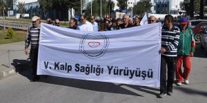 ‘Sağlıklı kalpler’ için yürüdüler