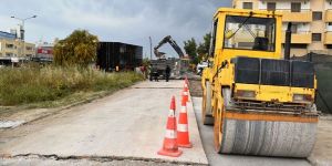 Lefkoşa asfalt ihalesinde çalışmalar başladı