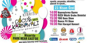 23 Nisan’da “Kıbrıs Çocuk Karnavalı”