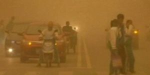 Kum fırtınası için ‘Mavi Alarm’