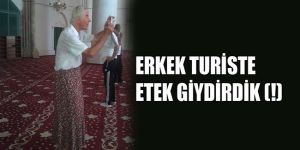 ERKEK TURİSTE ETEK GİYDİRDİK (!)