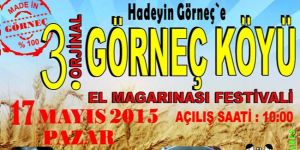 “3. El Magarınası Festivali” 17 Mayıs’ta