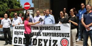 KTAMS, kaymakamlıklarda grev yaptı