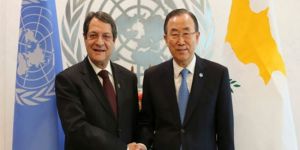 Ban, Anastasiadis’le görüştü