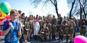 Rusyada Zafer yürüyüşü