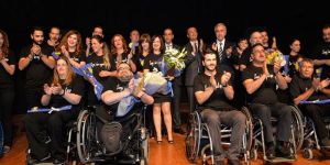 “Tekerlek İzleri” oyununun galası yapıldı