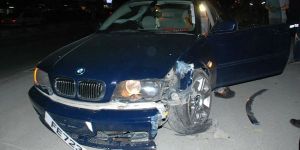 Elektrik diğerine çarptı