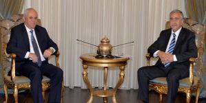 Akıncı, Yorgancıoğlu’nu kabul etti