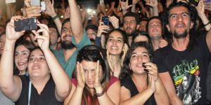 Duman Mağusada sahne aldı