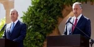 Akıncı - Çavuşoğlu ortak basın toplantısı