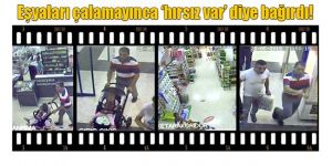 Markette ilginç hırsızlık olayı