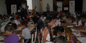 Çocuklar hem öğrendi hem eğlendi..