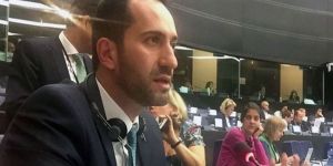 Candan, Avrupa Parlamentosu’nda konuştu