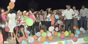 Festival çocuklarla renklendi