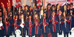Güzelyurt’ta diploma gururu