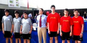 Masa tenisçileri gruptan çıktı