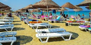 Hırsızlar plajda da rahat durmuyor