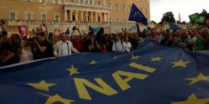 Evet taraftarları gösteri düzenledi