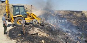 Hamitköydede YANGIN