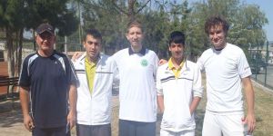 Teniste ödülleri veriliyor