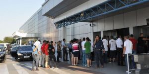 Ercan Havaalanı’nda ‘Bayram’ yoğunluğu