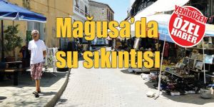 Güzelyurt-Mağusa su hattı patladı
